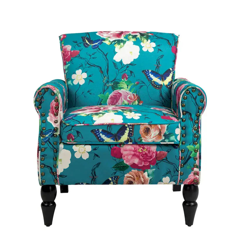Nailhead Trimmed Living Room Armchair - Dimensions: 29.9W x 29.9H x 32.9D 19