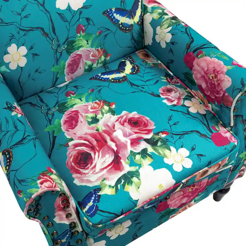 Nailhead Trimmed Living Room Armchair - Dimensions: 29.9W x 29.9H x 32.9D 23