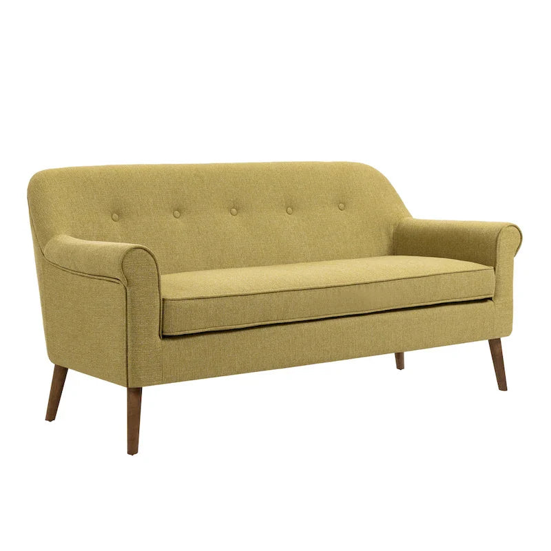 Porthos Home Ruth Small Fabric Loveseat Sofa with Rubberwood Frame 3