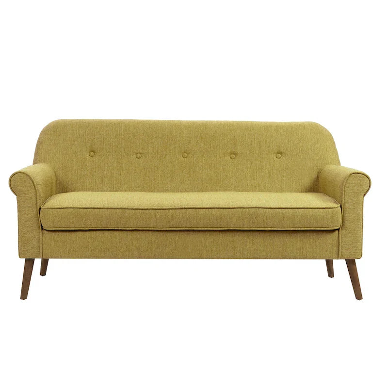 Porthos Home Ruth Small Fabric Loveseat Sofa with Rubberwood Frame 4
