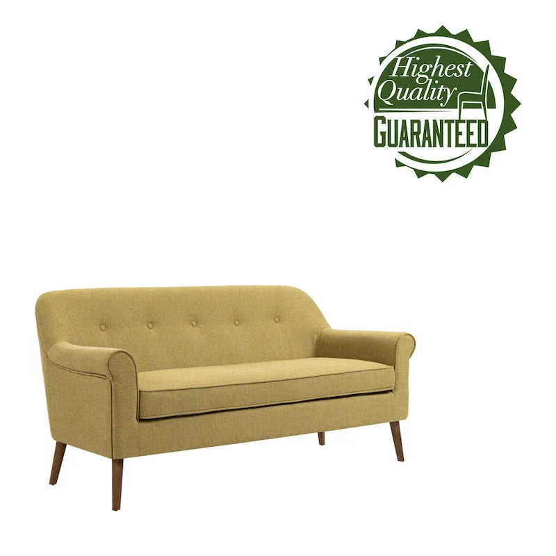 Porthos Home Ruth Small Fabric Loveseat Sofa with Rubberwood Frame 8
