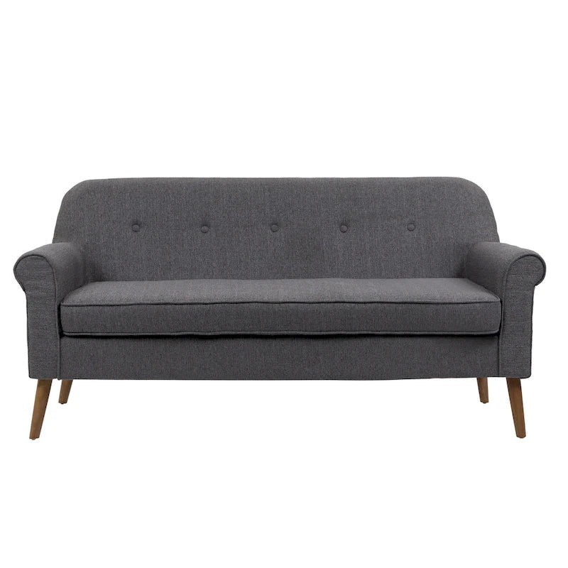 Porthos Home Ruth Small Fabric Loveseat Sofa with Rubberwood Frame 10