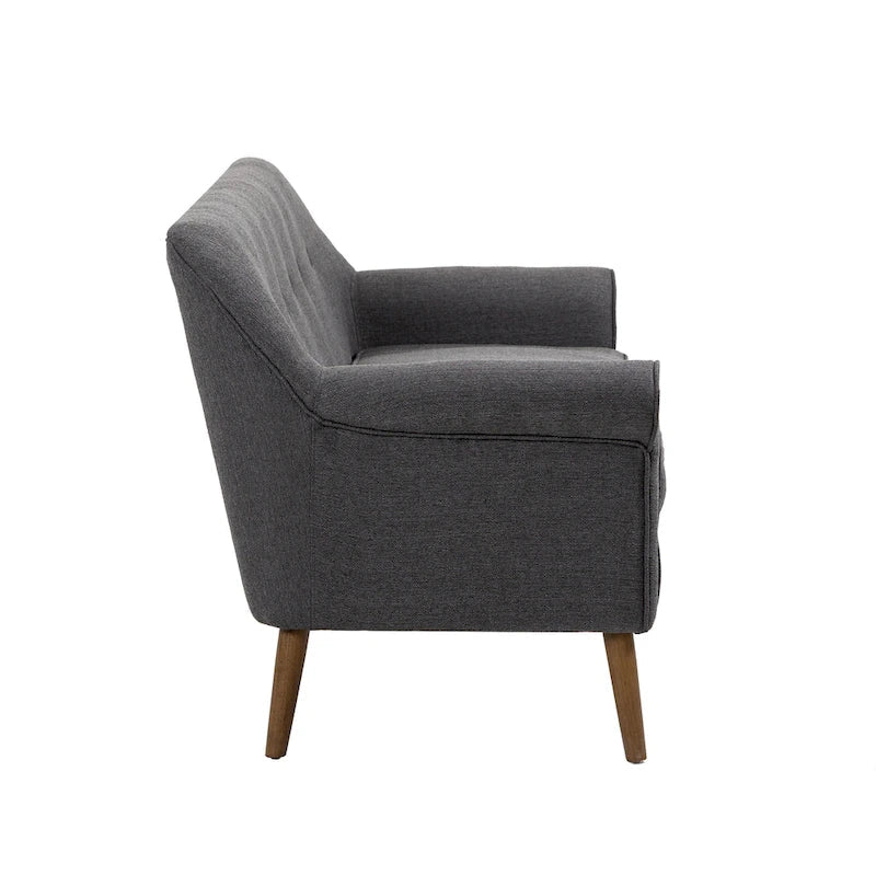 Porthos Home Ruth Small Fabric Loveseat Sofa with Rubberwood Frame 11