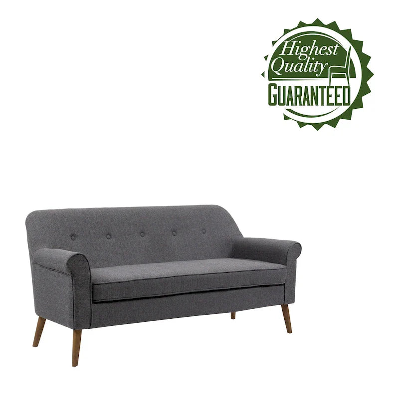Porthos Home Ruth Small Fabric Loveseat Sofa with Rubberwood Frame 14