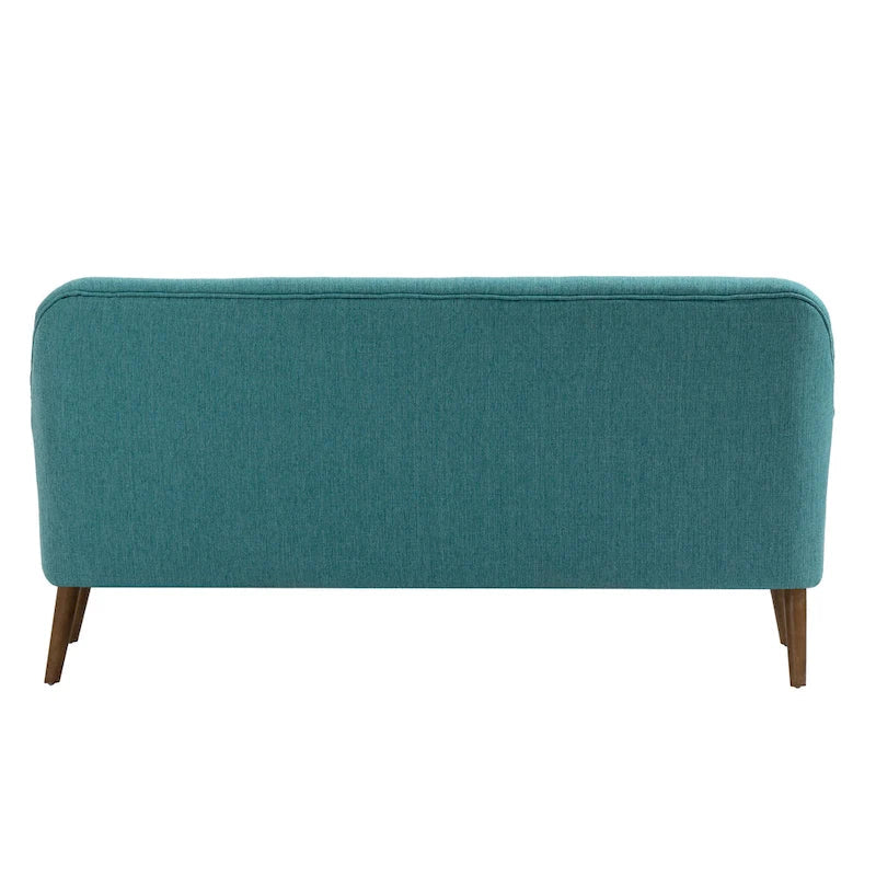 Porthos Home Ruth Small Fabric Loveseat Sofa with Rubberwood Frame 18