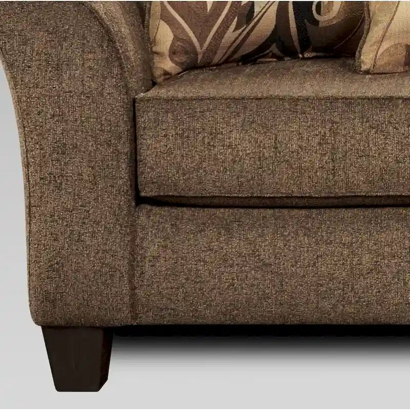 Roundhill Furniture Camero Upholstered Pillowback Sofa 17