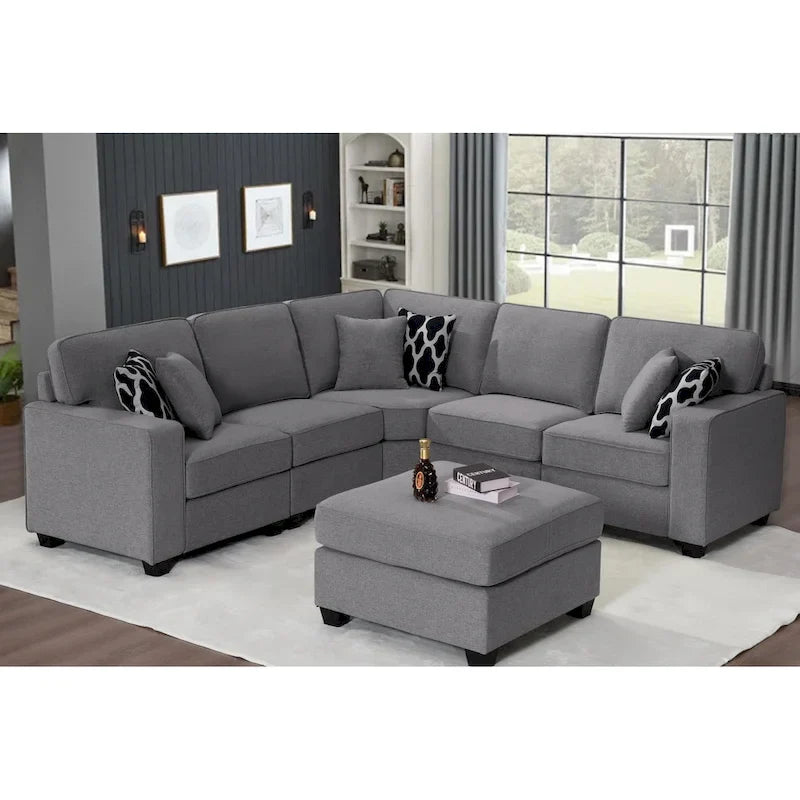 Versatile Reversible Sectional Sofa with Flexible Configuration 3