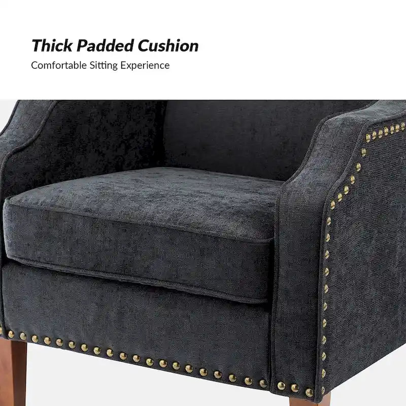Set of 2 Lucretius Armchairs with Nailhead Trim by HULALA HOME 35