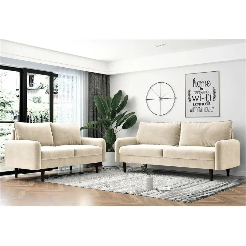 Greco 2-Piece Sofa and Chair Living Room Collection 9