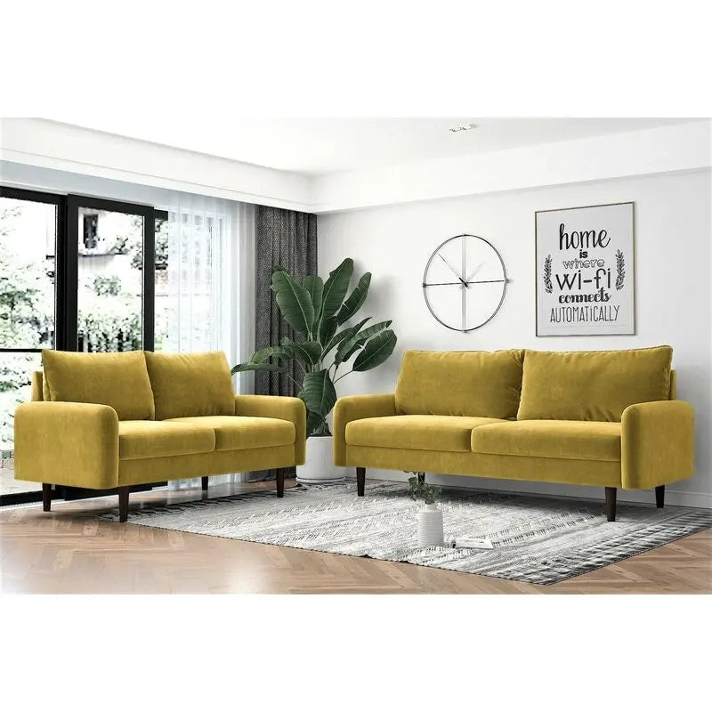 Greco 2-Piece Sofa and Chair Living Room Collection 14