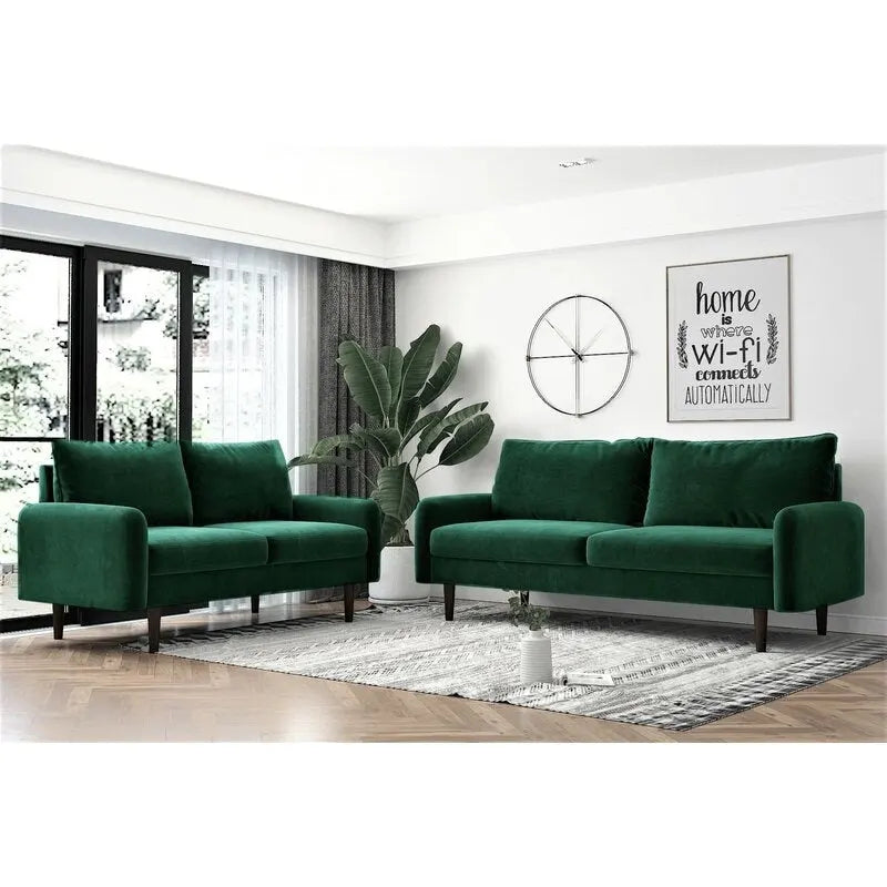 Greco 2-Piece Sofa and Chair Living Room Collection 3