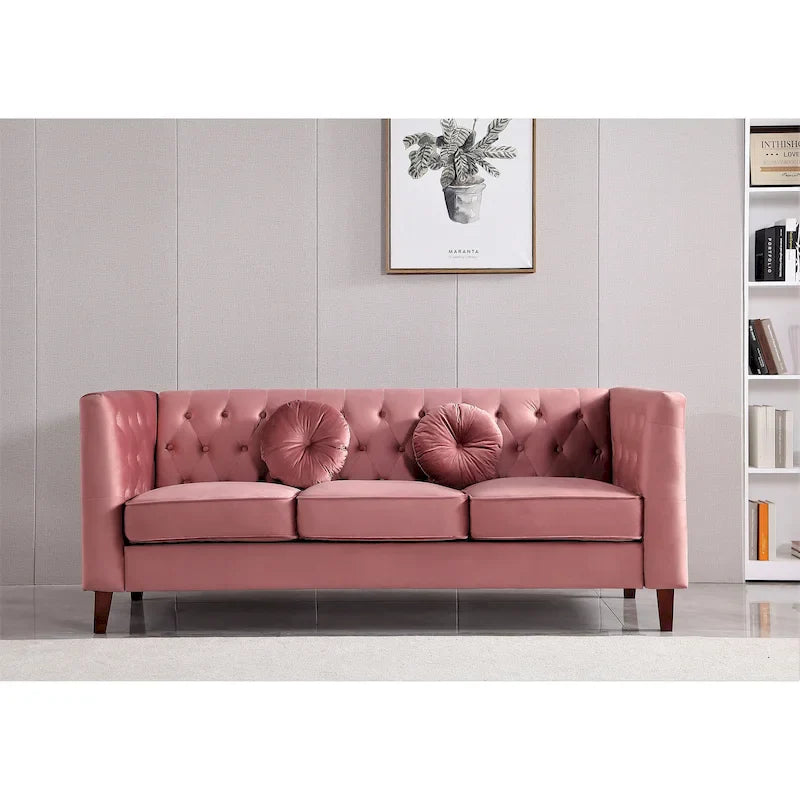 Fancher Kittleson Timeless Chesterfield Sofa 22