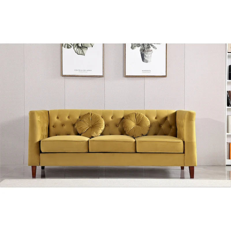 Fancher Kittleson Timeless Chesterfield Sofa 27