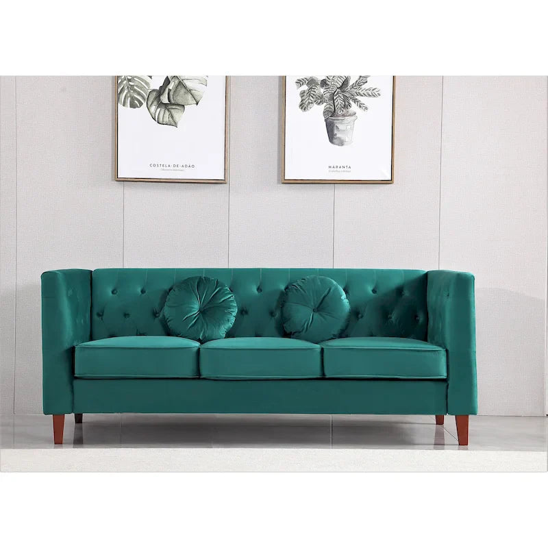 Fancher Kittleson Timeless Chesterfield Sofa 28