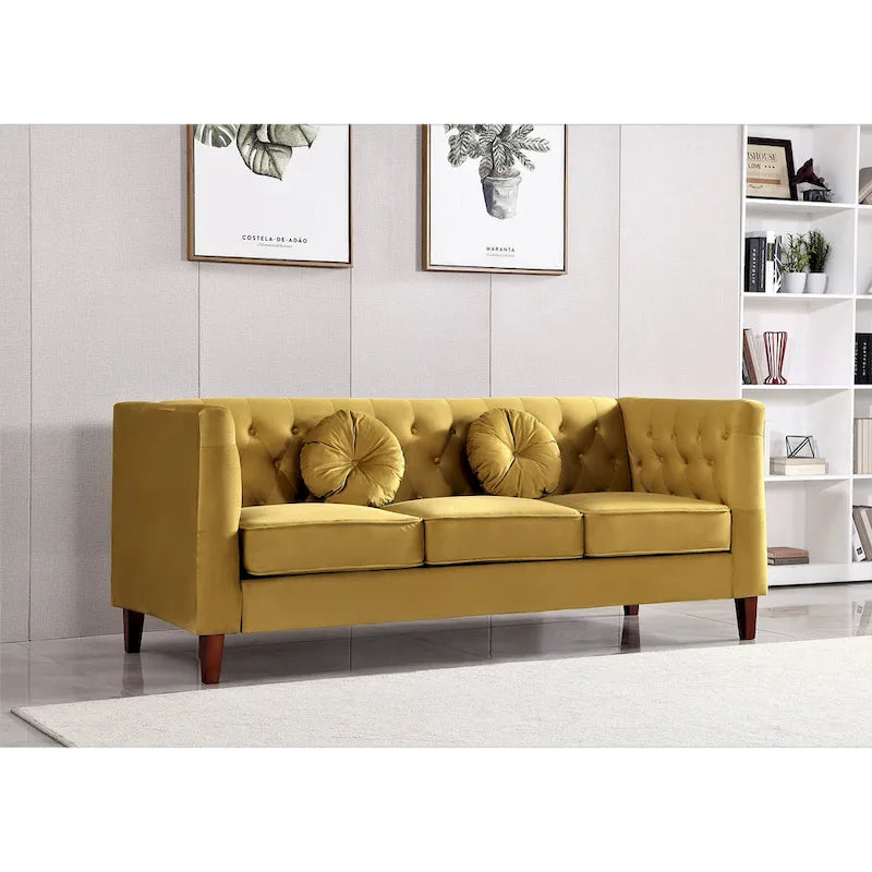 Fancher Kittleson Timeless Chesterfield Sofa 6