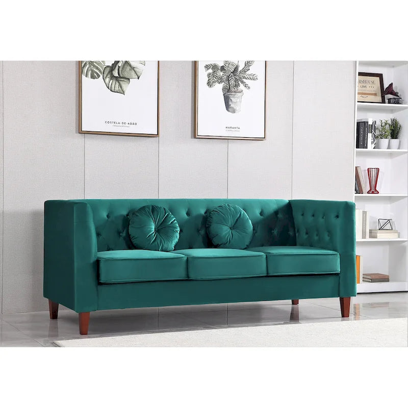 Fancher Kittleson Timeless Chesterfield Sofa 8