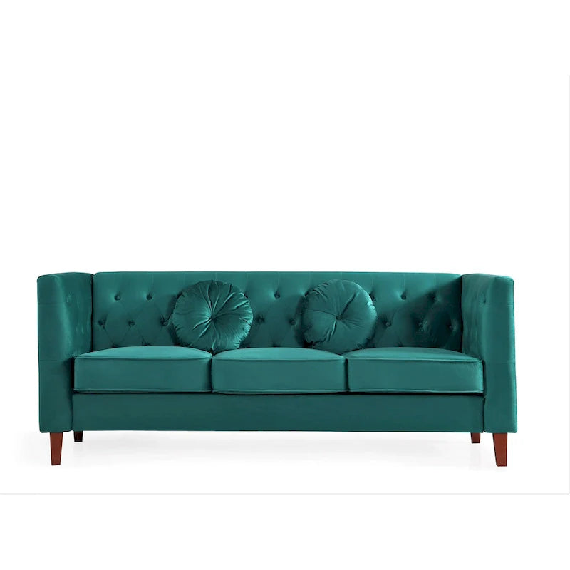 Fancher Kittleson Timeless Chesterfield Sofa 9