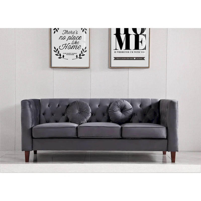 Fancher Kittleson Timeless Chesterfield Sofa 11