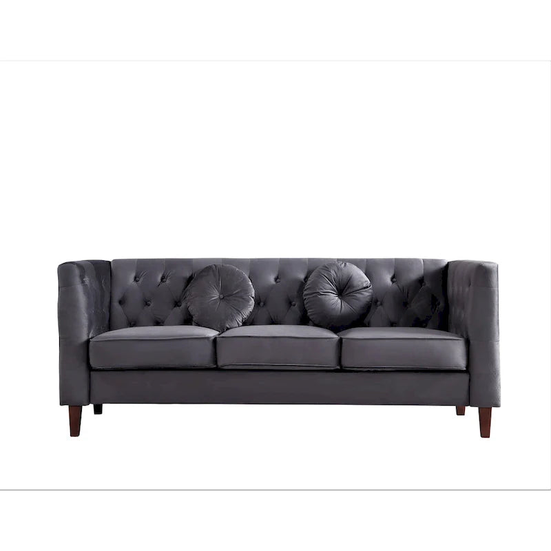 Fancher Kittleson Timeless Chesterfield Sofa 13