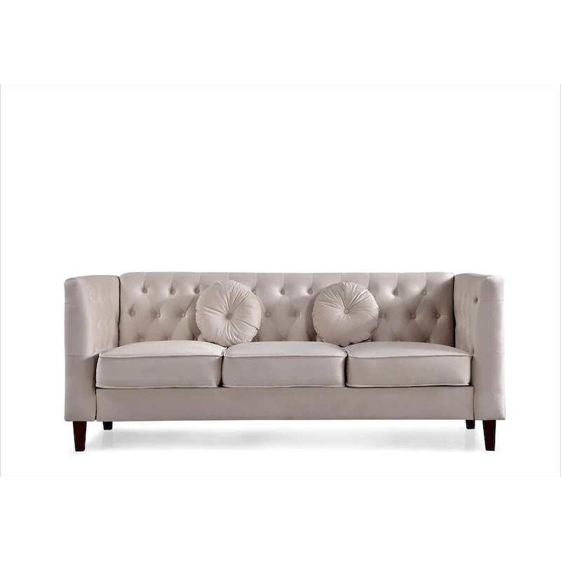 Fancher Kittleson Timeless Chesterfield Sofa 14