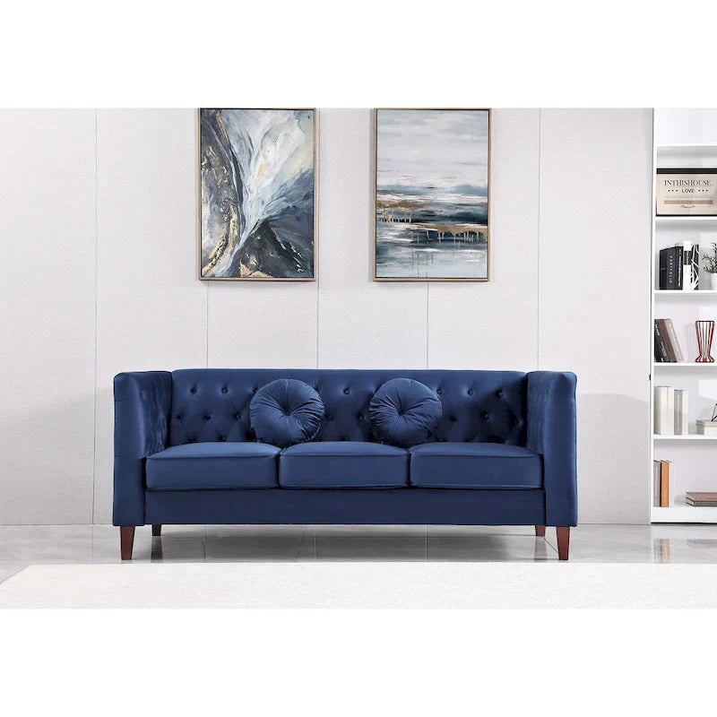 Fancher Kittleson Timeless Chesterfield Sofa 16