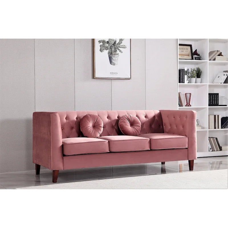 Fancher Kittleson Timeless Chesterfield Sofa 20