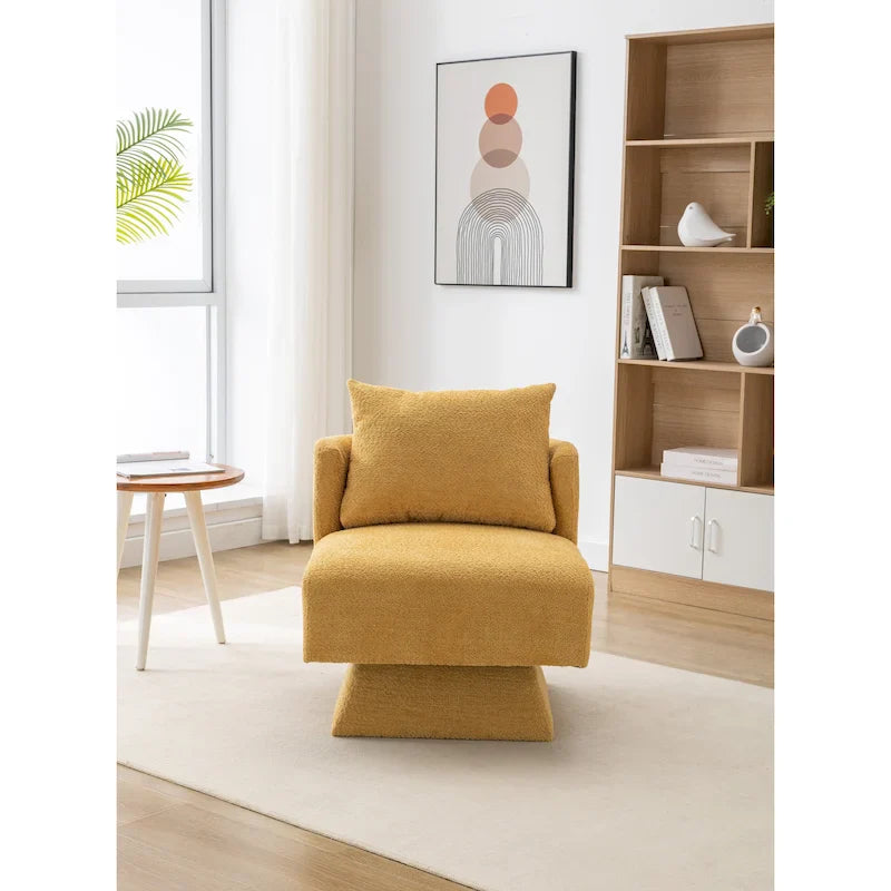 360-Degree Swivel Chenille Upholstered Accent Chairs for Living Room and Bedroom 39