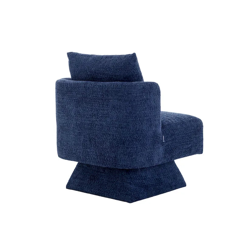 360-Degree Swivel Chenille Upholstered Accent Chairs for Living Room and Bedroom 9