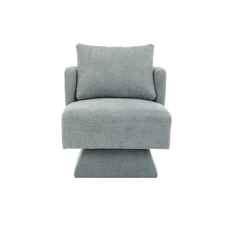 360-Degree Swivel Chenille Upholstered Accent Chairs for Living Room and Bedroom 13