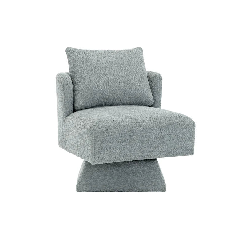 360-Degree Swivel Chenille Upholstered Accent Chairs for Living Room and Bedroom 16