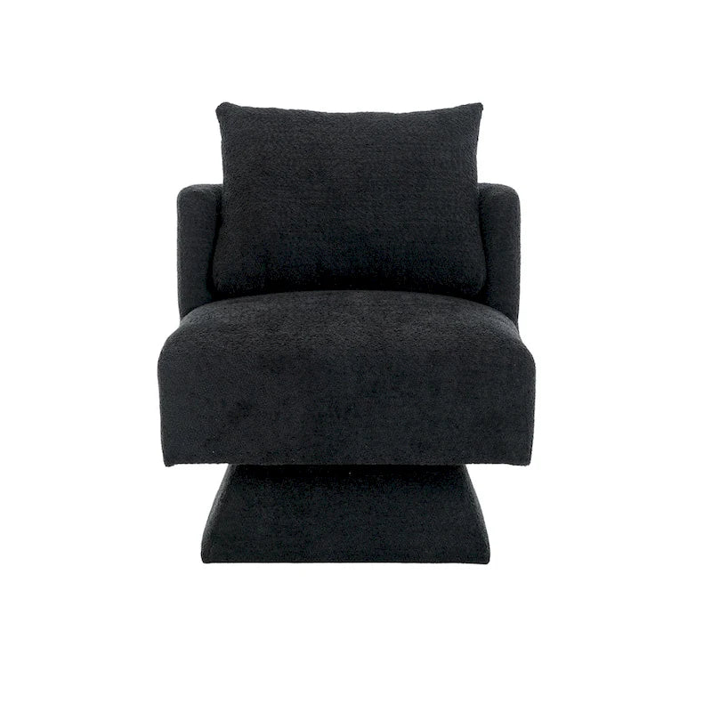 360-Degree Swivel Chenille Upholstered Accent Chairs for Living Room and Bedroom 20