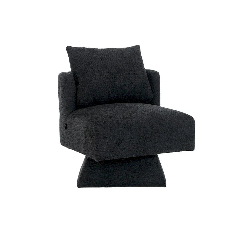 360-Degree Swivel Chenille Upholstered Accent Chairs for Living Room and Bedroom 23