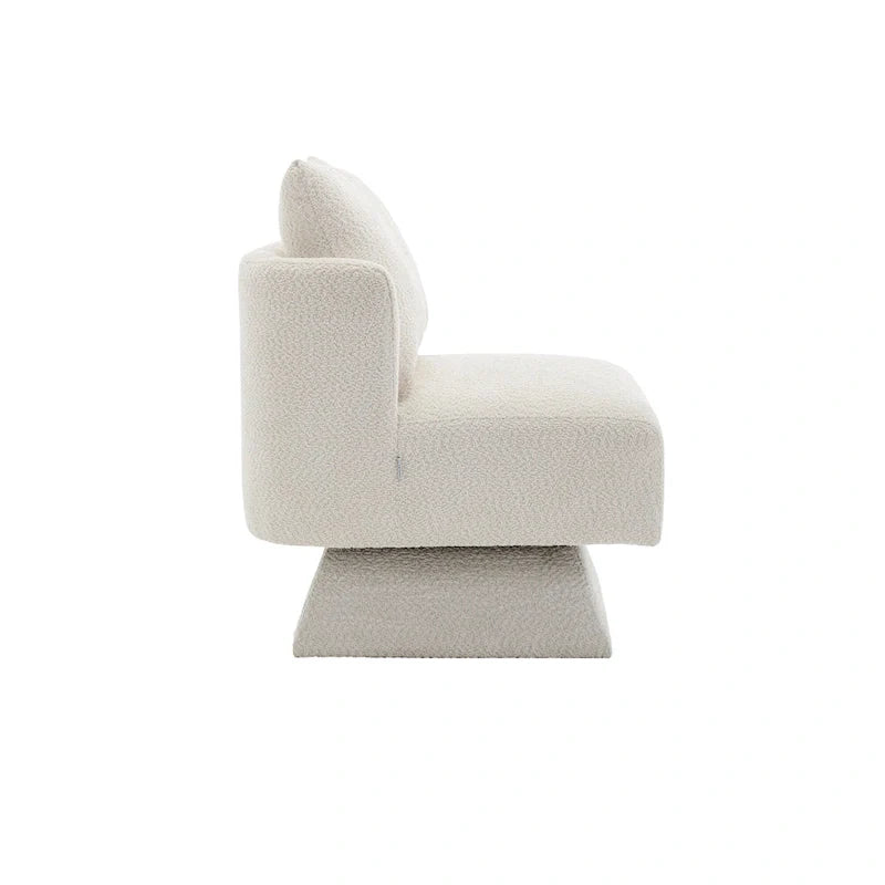 360-Degree Swivel Chenille Upholstered Accent Chairs for Living Room and Bedroom 32