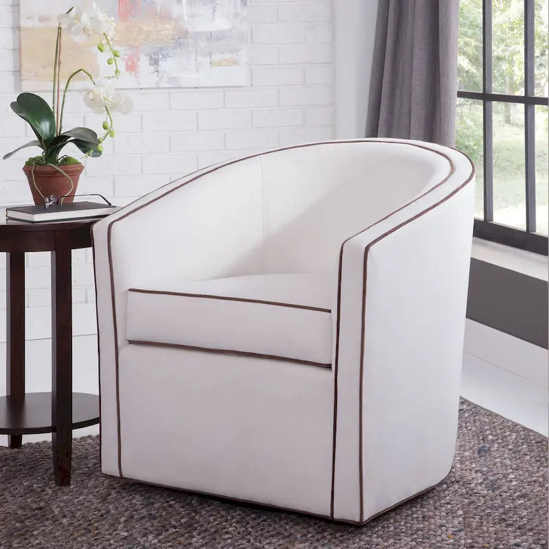 Greyson Living Kenton Barrel Swivel Chair 3