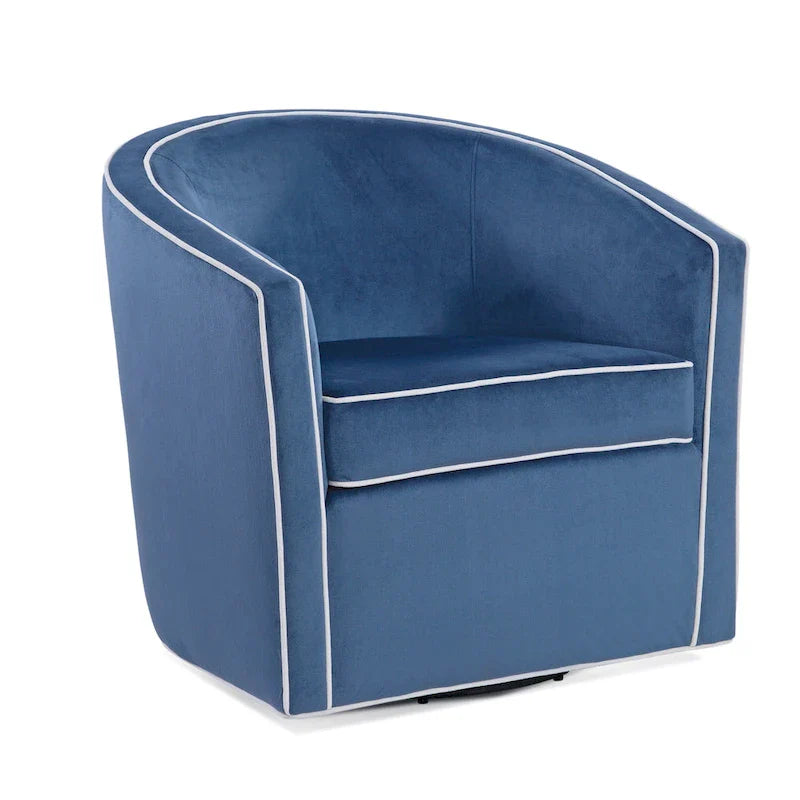 Greyson Living Kenton Barrel Swivel Chair 10