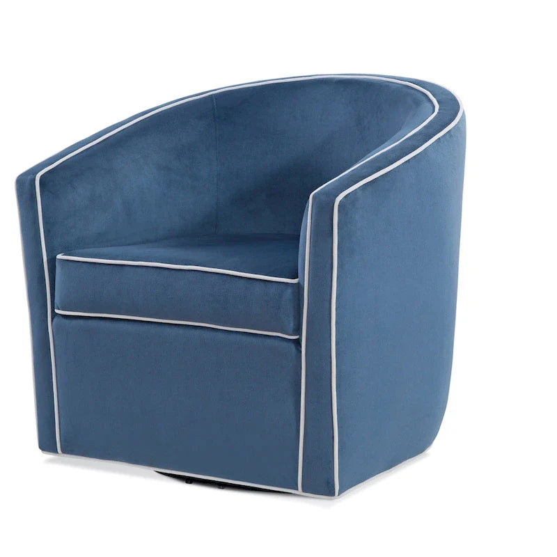 Greyson Living Kenton Barrel Swivel Chair 11