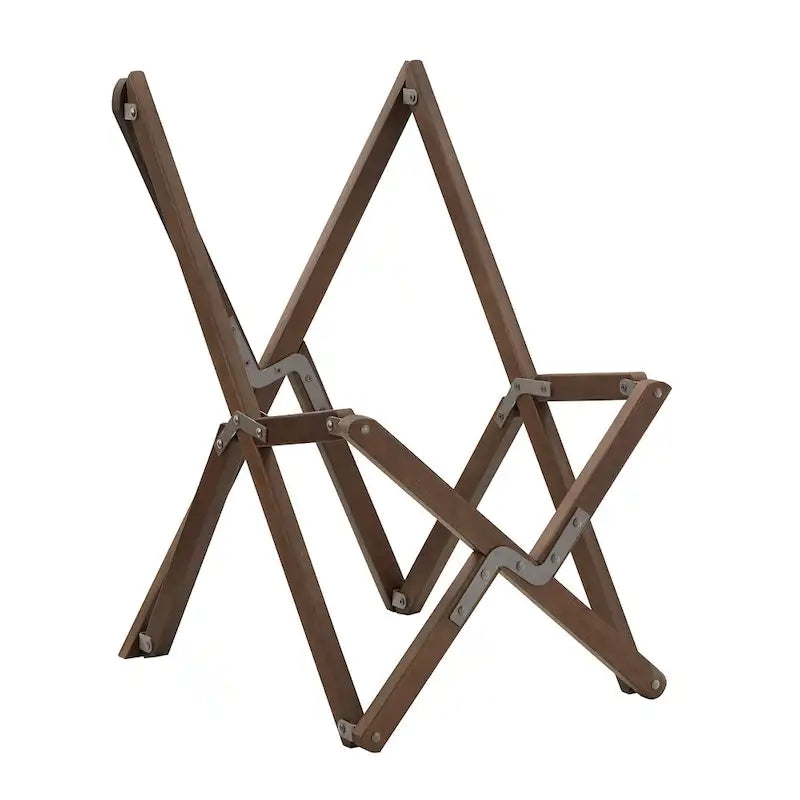 Cantu Authentic Top Grain Leather Tripolina Sling Chair by iNSPIRE Q Modern 30