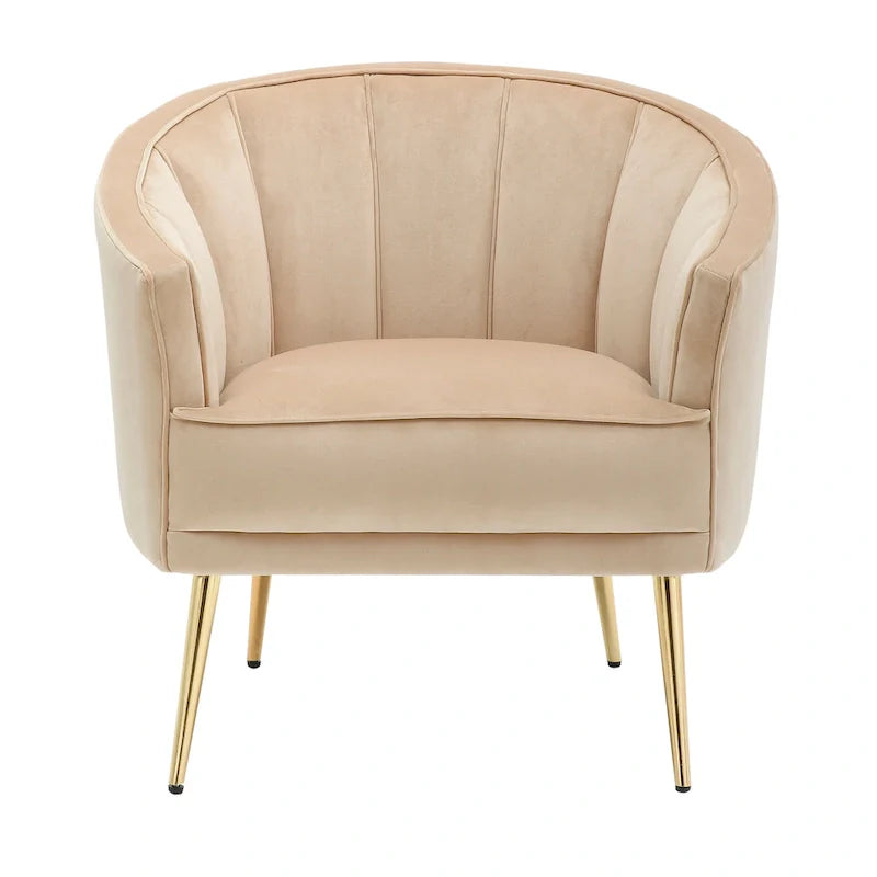 Randolf Velvet Accent Chair in Silver Orchid 16