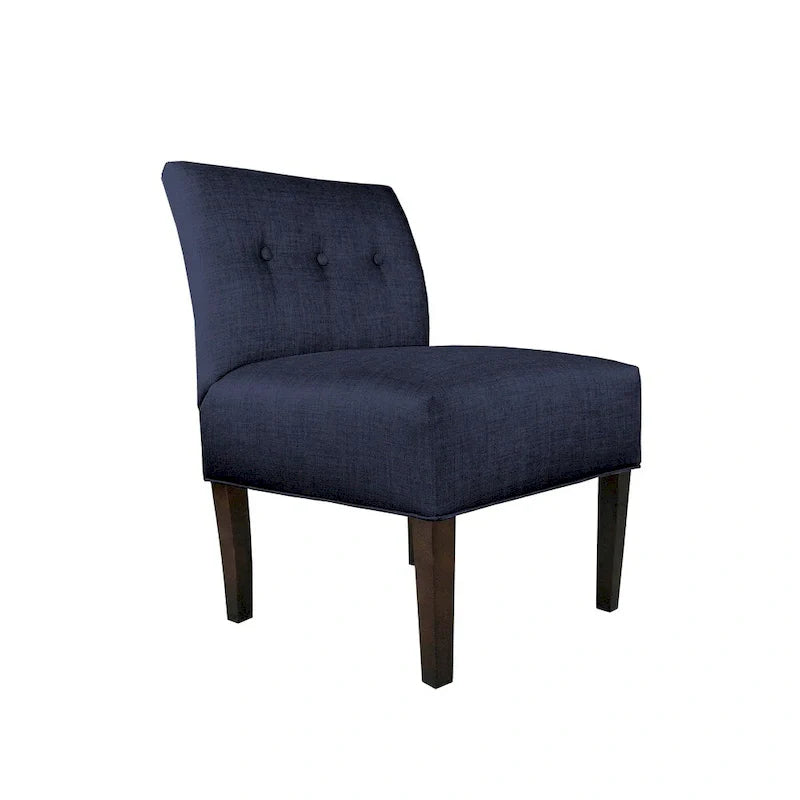 MJL Furniture Obsession Brownstone Button-Tufted Accent Chair (AS IS) 12