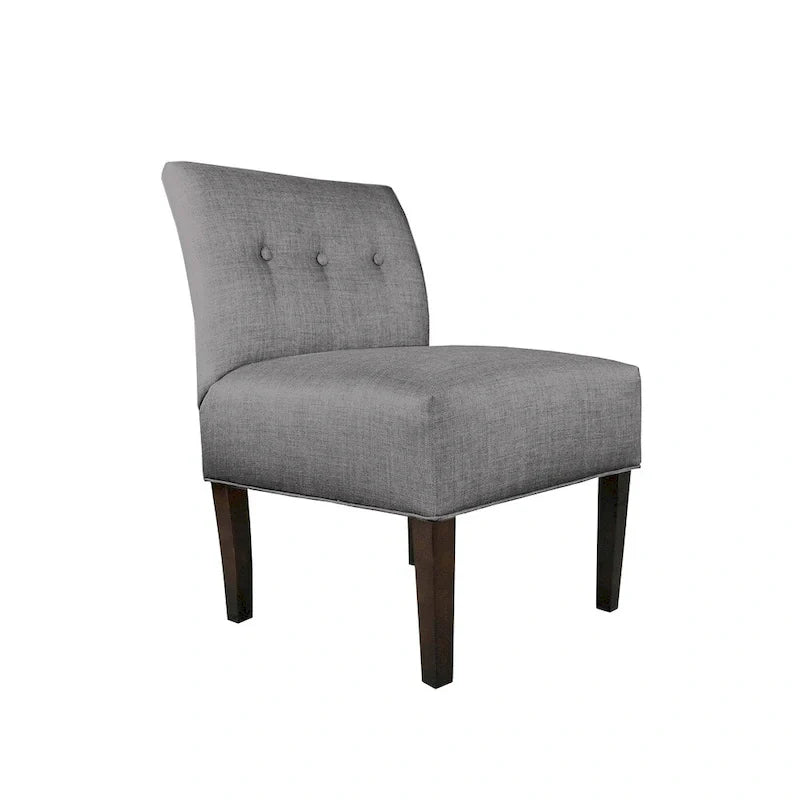 MJL Furniture Obsession Brownstone Button-Tufted Accent Chair (AS IS) 15