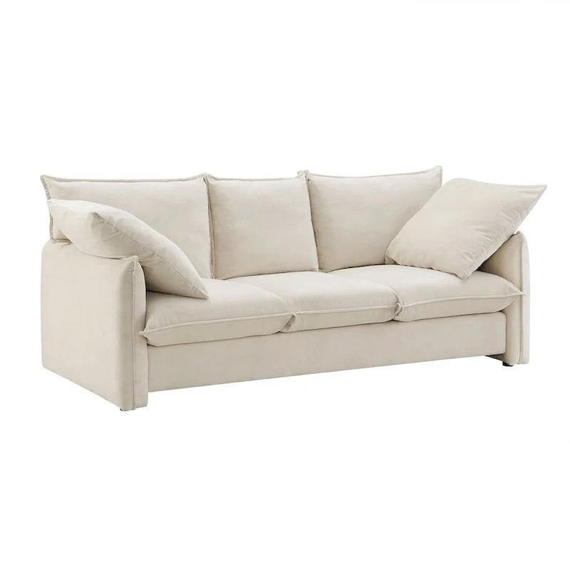 Mid-Century Modern 3-Seat Sofa – Perfect for Living Rooms, Apartments, Lounges, and Bedrooms 6