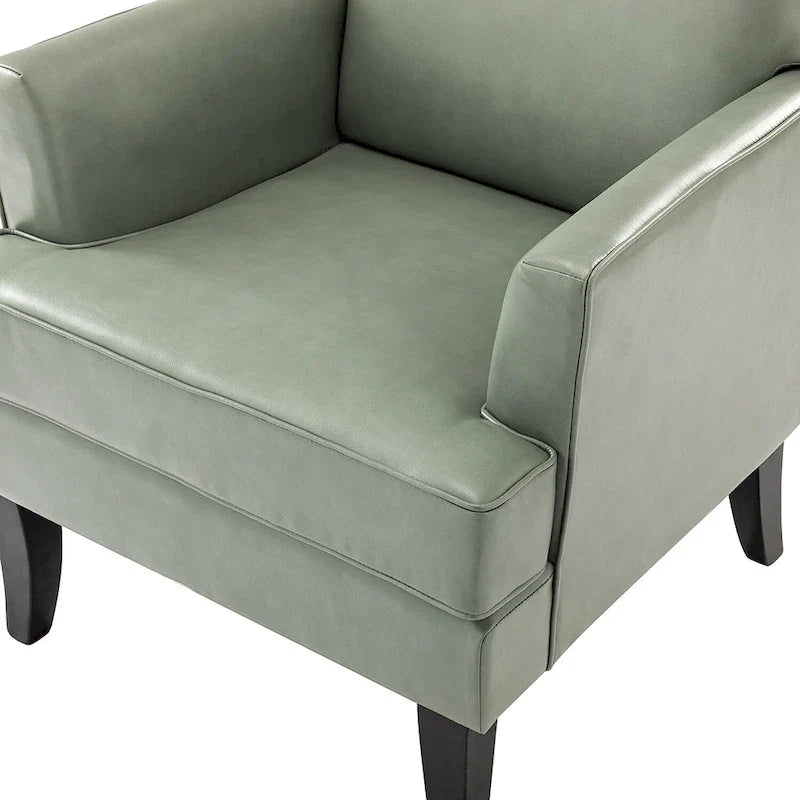 Nileus Set of 2 Modern Classic Polyester Accent Chairs with Solid Wood Legs by HULALA HOME 9