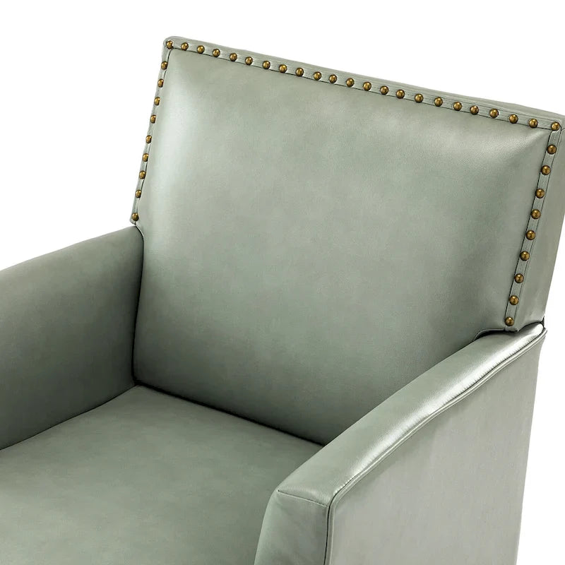 Nileus Set of 2 Modern Classic Polyester Accent Chairs with Solid Wood Legs by HULALA HOME 10