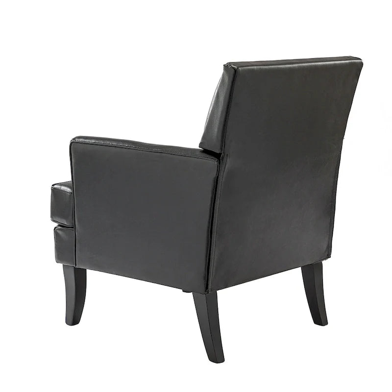 Nileus Set of 2 Modern Classic Polyester Accent Chairs with Solid Wood Legs by HULALA HOME 18