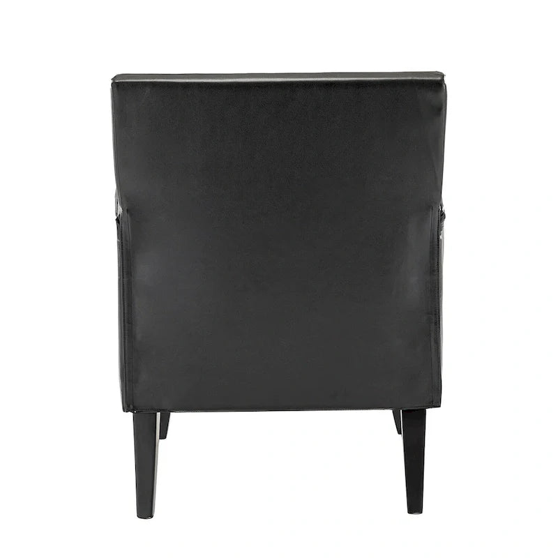 Nileus Set of 2 Modern Classic Polyester Accent Chairs with Solid Wood Legs by HULALA HOME 19