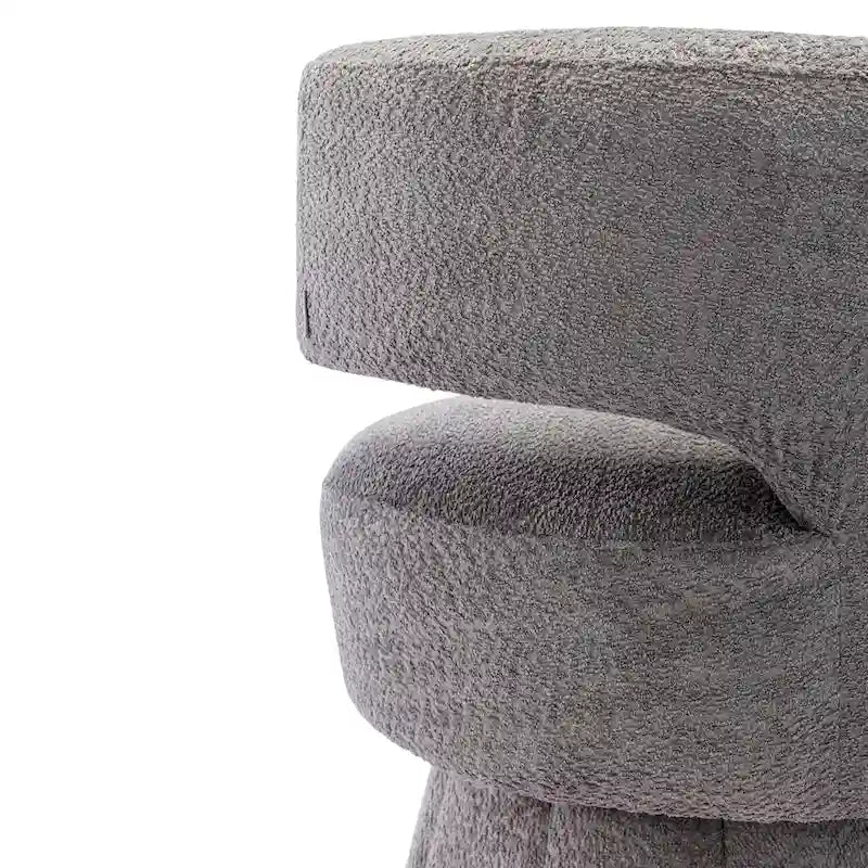 360-Degree Swivel Cuddle Barrel Accent Chairs with Plush Upholstery 14