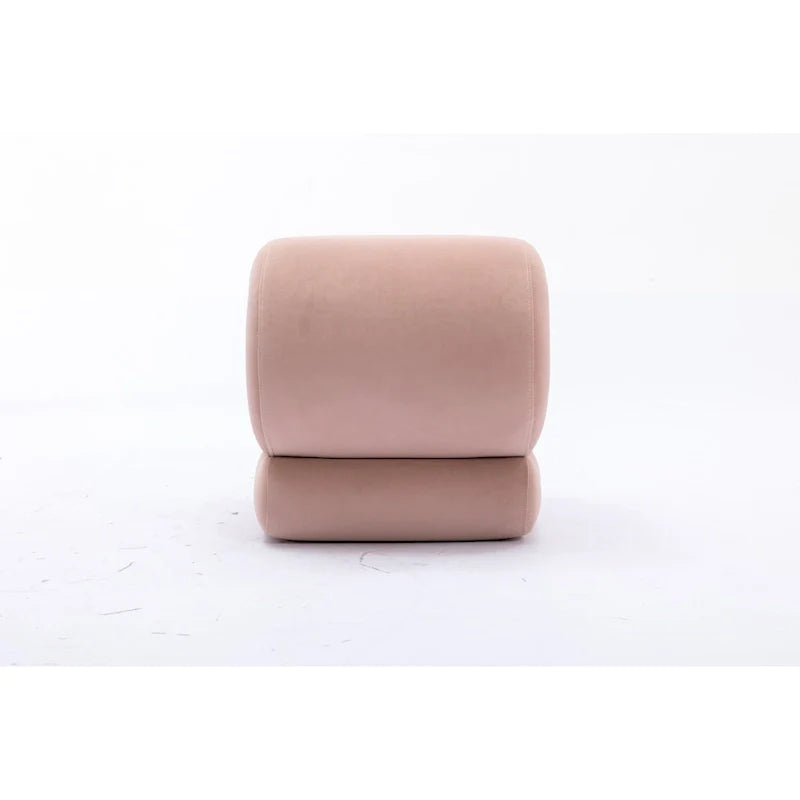 Contemporary S-Shape Ottoman Makeup Stool and Footrest for Living Room and Bedroom 29
