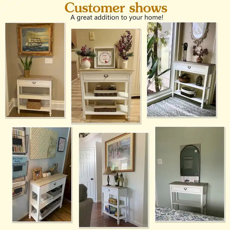 Porch & Den Gatto Accent Side Table with Drawers 3