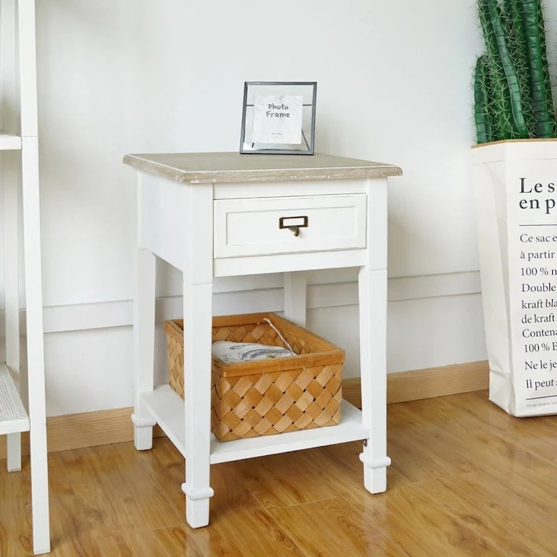 Porch & Den Gatto Accent Side Table with Drawers 9