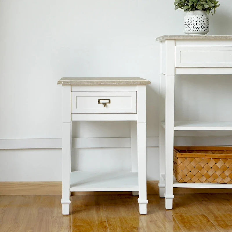Porch & Den Gatto Accent Side Table with Drawers 10